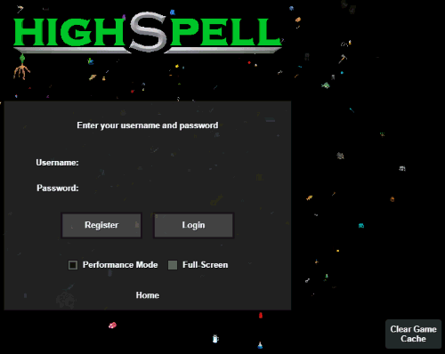 New buttons on the login screen